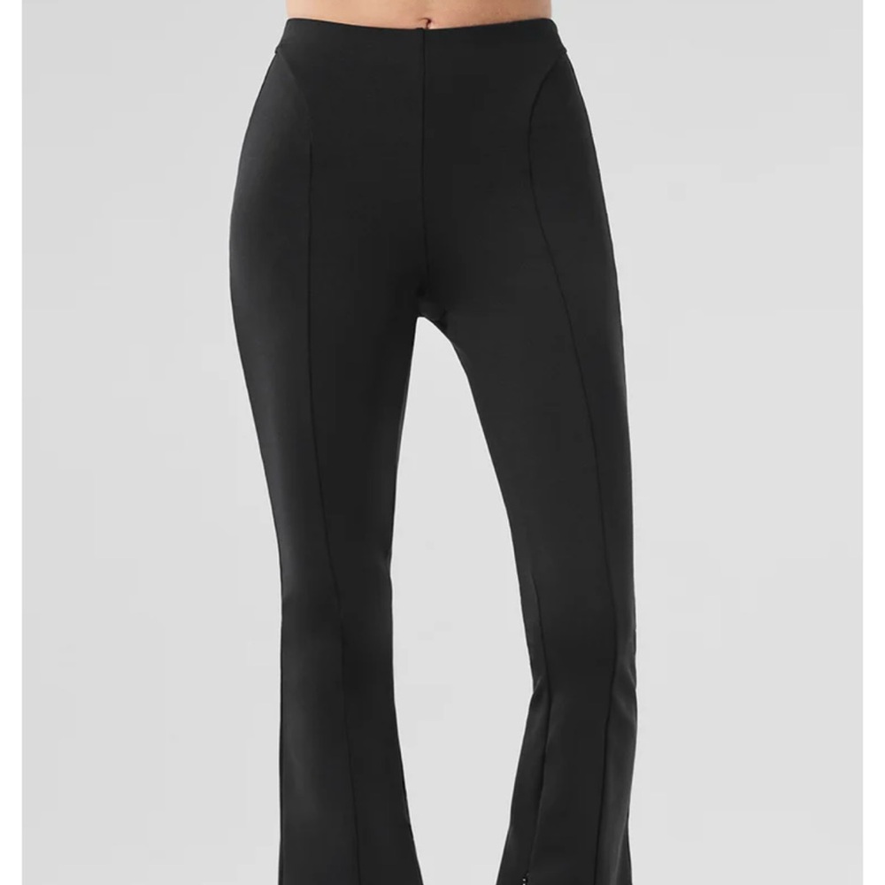 ALO Yoga High-Waist Zip It Flare Leggings